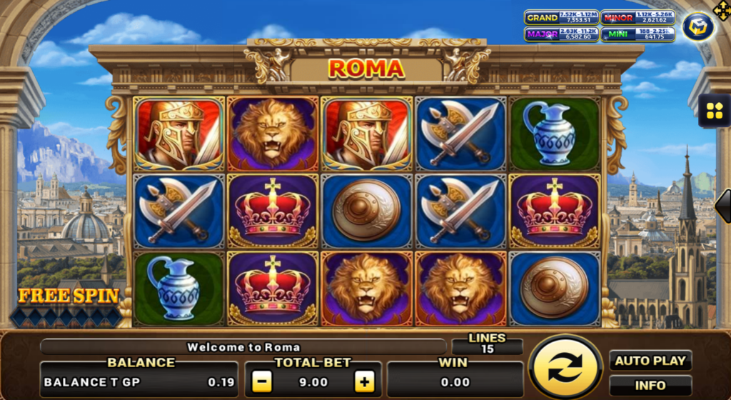 ทดลองเล่นสล็อตออนไลน์ Roma ค่าย Joker กับ Kapook888